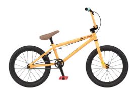 BMX pour enfant avec cadre acier et roues 18 pouces GT Performer JR jaune