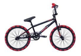 BMX Freestyle Rock 20 pouces - Noir et Rouge