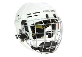 Casque de hockey sur glace pour enfant Bauer RE-AKT 100 Combo blanc