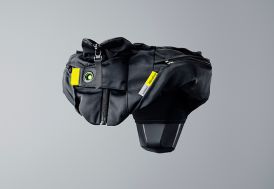 casque airbag pour cyclistes hovding v3 de face