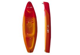 Kayak Basic orange et rouge Roto