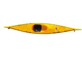 Kayak Roto Buran Basic Jaune 4,30 m - Dessus