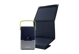 PACK STATION D'ÉNERGIE PORTATIVE 250 Wh ET PANNEAU SOLAIRE 50W