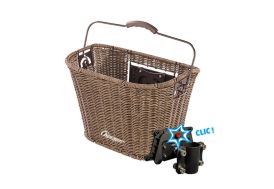 Panier pour trottinette en résine tressée 22 L