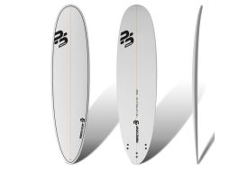 Planche de surf egg en époxy 7’6 Perfect Stuff Egg Clear