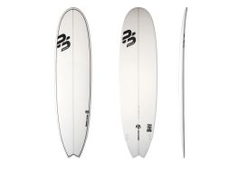 Planche de surf fish en époxy 6’9 Perfect Stuff Fish Clear