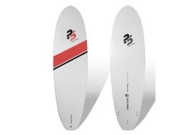 Surf mini-malibu en époxy et PVC 7’ Wombat Sandwich Superstrong rouge