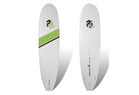 Surf mini-malibu en époxy et PVC 8’ Egg Sandwich Superstrong vert