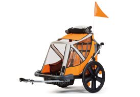 Remorque vélo pour enfant Bellelli B-Travel orange