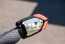 Rétroviseur clignotant pour vélo QLIR