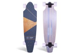 Longboard éco-responsable snowboard upcyclé Nok Boards