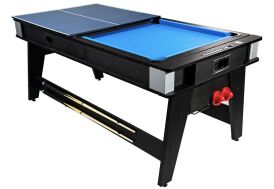 Table multi jeux 3 en 1 billard et tennis de table