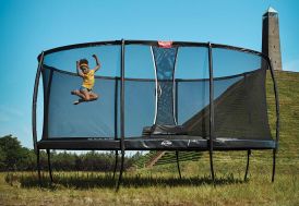 Trampoline rectangulaire avec filet de protection Grand Champion Regular BERG