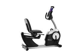 Vélo d'appartement semi-allongé à résistance magnétique