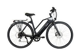 Vélo de ville électrique en carbone Ymagine Bikes Vadrouilleur noir