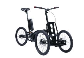 Tricycle électrique E-kiffy Flash noir