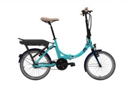 Vélo électrique pliant 20 pouces Moov’In Fold N7 bleu clair