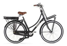 Vélo de ville électrique 28 pouces 7 vitesses vélo hollandais électrique Daily Dutch Prestige noir
