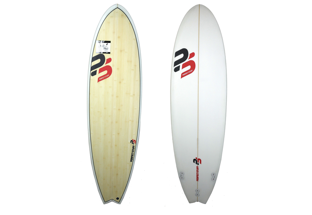 Planche de Surf Fish Sandwich Epoxy Perfect Stuff 6'4