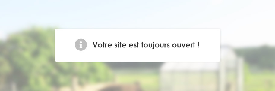 site ouvert
