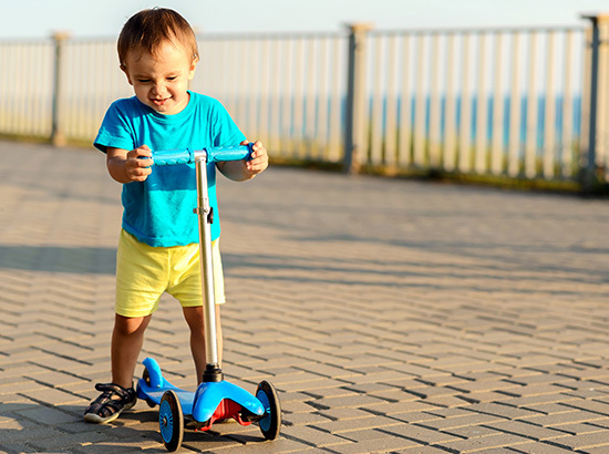 Trottinette à 3 roues pour enfant