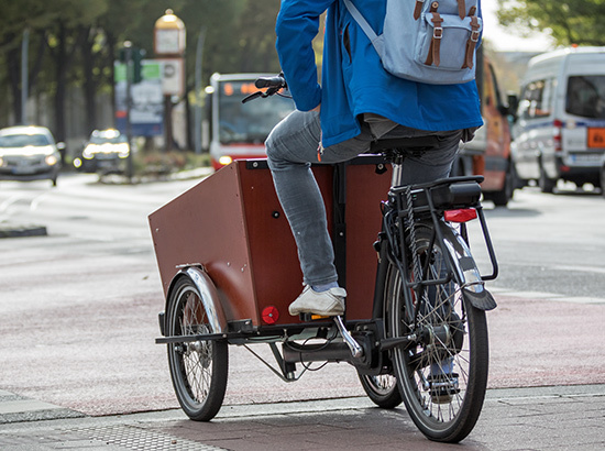 Vélo cargo électrique